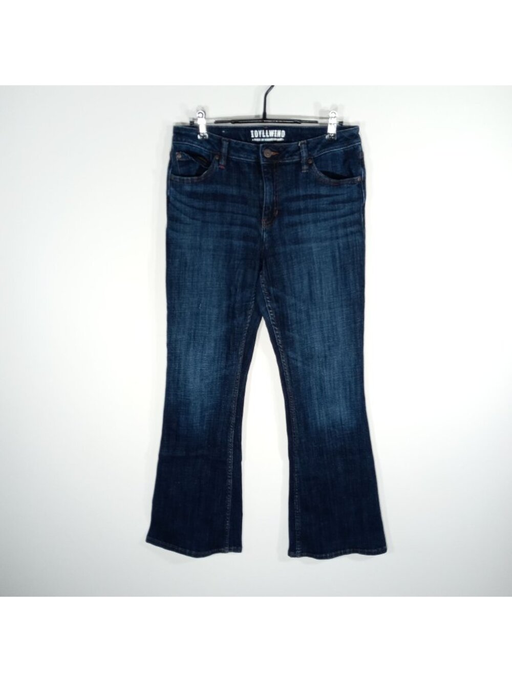 Idyllwind Size 10W Flare Jeans Dark Wash Western Style Back Pocket Stitching